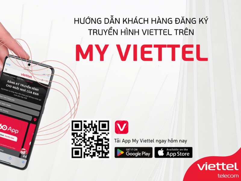 Hóa đơn Viettel Bình Sơn Quảng Ngãi 7 Các bước đăng ký truyền hình Viettel trên ứng dụng My Viettel