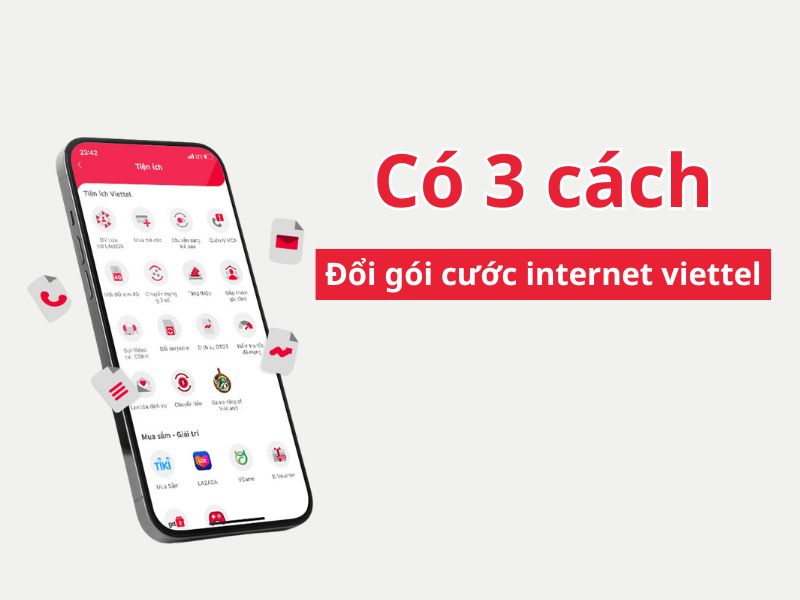 Tổng hợp những yếu tố ảnh hưởng đến tốc độ mạng internet 2 3 cách đổi gói cước Internet Viettel đơn giản, nhanh chóng