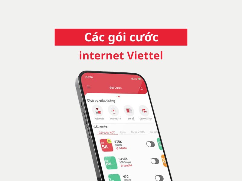 Tổng hợp những yếu tố ảnh hưởng đến tốc độ mạng internet 1 Các gói cước internet viettel
