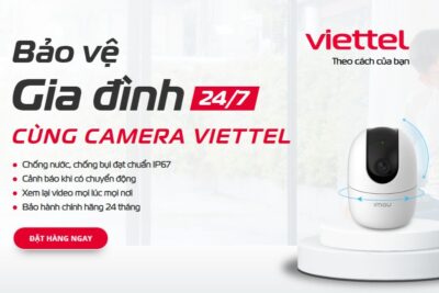 Giới thiệu dịch vụ lắp camera Viettel
