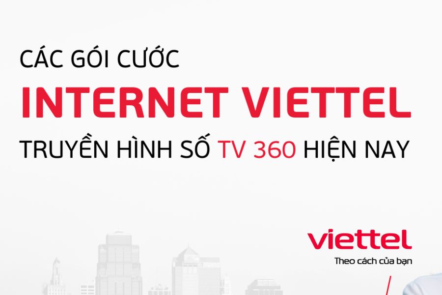 Chi phí và các gói cước truyền hình Internet Viettel