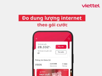 Đo dung lượng internet theo gói cước