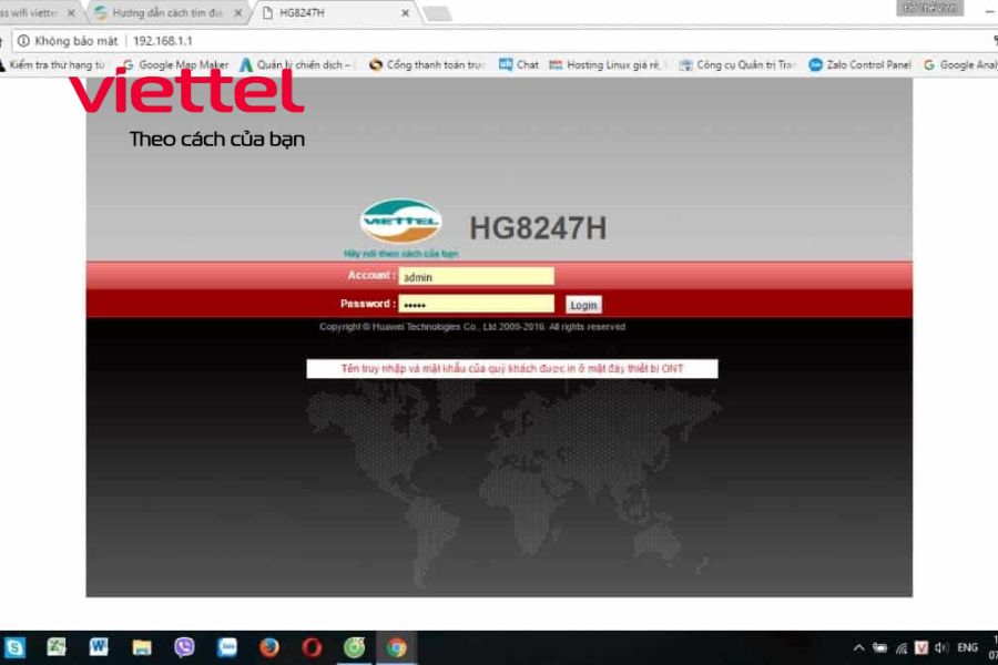 Tổng hợp những yếu tố ảnh hưởng đến tốc độ mạng internet 3 Hướng dẫn đổi mật khẩu wifi Viettel qua trình duyệt web
